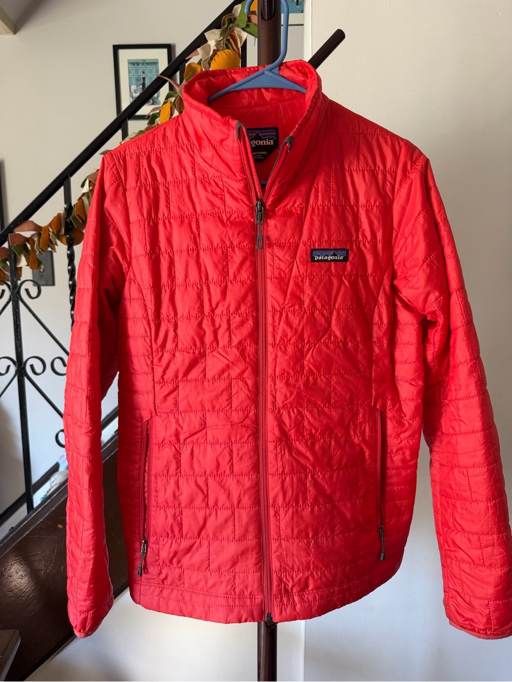 Patagonia Nano
Puff Jacket Red Quilted Puffer
Insulated Full Zip Packable